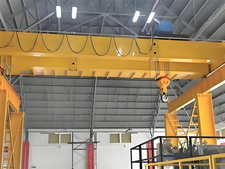 Electric Hoist Double Beam Bridge Crane