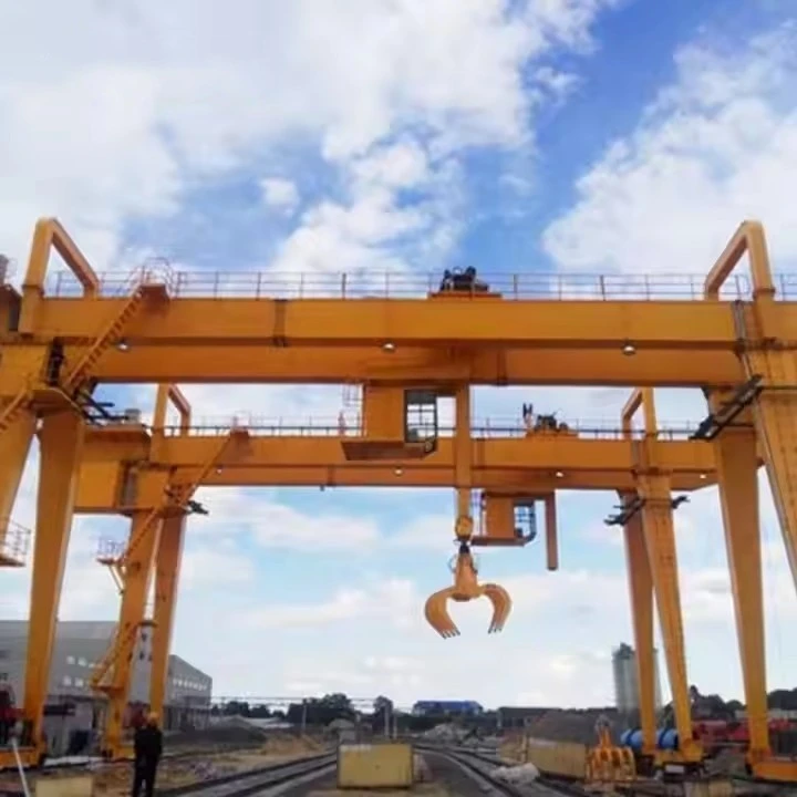 Grab Bucket Gantry Crane factory