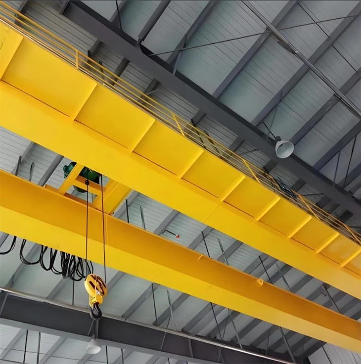 LH Double Girder Overhead Crane Hoist Trolley Bridge Crane factory