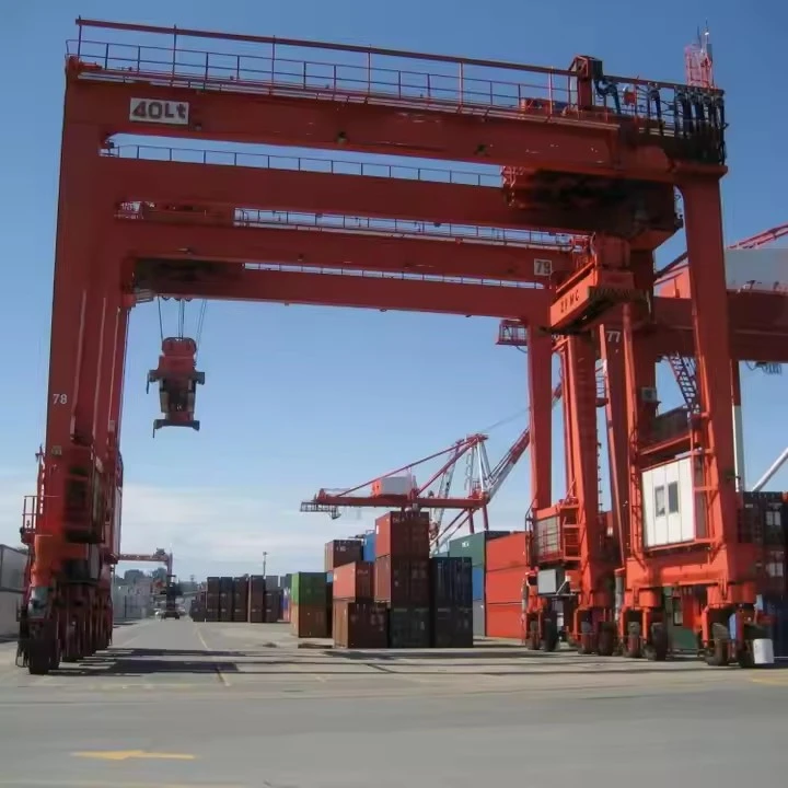 Rtg Crane Kummist rehvikonteinerid Pukk-kraana